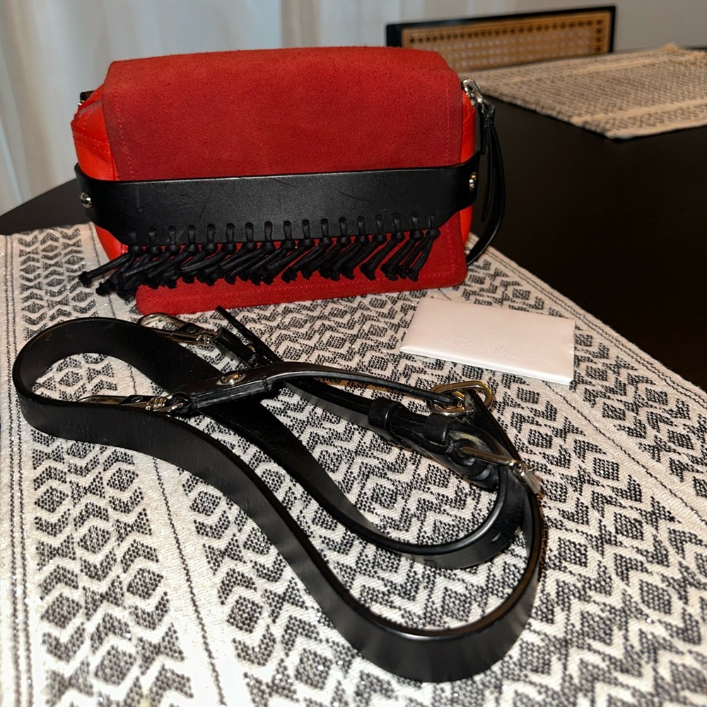 3.1 Phillip Lim Leather & Suede Crossbody Bag